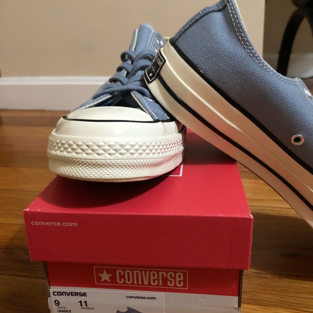 Converse Chuck Taylor All Star 70 OX  Lowblueslate - Picture 2 of 8